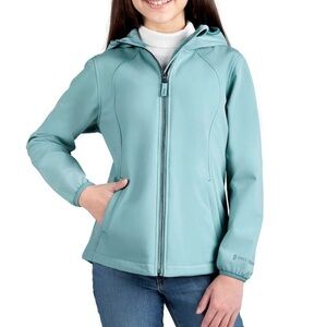 NEW FREE COUNTRY GIRLS SOFTSHELL JACKET SIZE: L 10/12